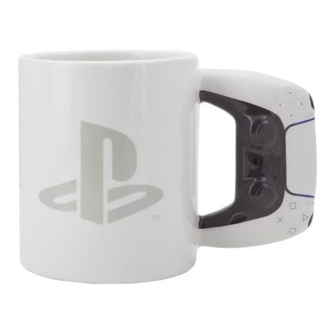 Keramik Becher für Playstation 5 Controller von Paladone (1 Stück in Packung).