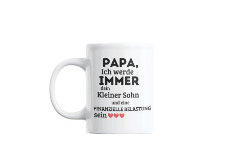 Witzige Tasse mit Spruch und vielseitig bedruckt: Perfektes Geschenk für Papa zum Geburtstag oder Vatertag!