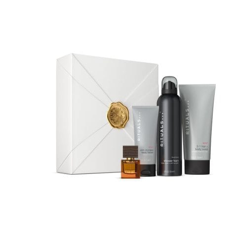 RITUALS Herren-Geschenkbox, M  Set für Männer mit 4 Pflegeprodukten aus Bambus, Minze und Zedernholz  erfrischende Wirkung.