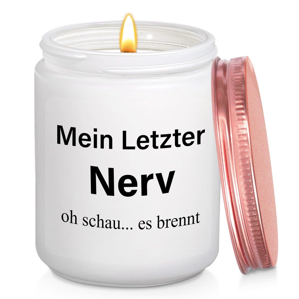 Lustiges Geschenke für Frauen Geburtstag - Lavendel Duftkerze Weihnachten Jahrestag Witzige Entspannung Geschenk für Frauen Männer Freunde Freundin Schwester Frau Geburtstagsgeschenk