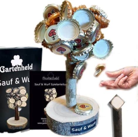 Gartenheld® Magnetbaum für Kronkorkensammlung + Party mit starker Magnetkraft als lustiges Geschenk!