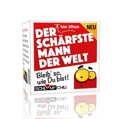 Schlump-Chili?Das scharfeste Männergeschenk – Perfekt für Geburtstag, Herrentag, Weihnachten, Ostern und Valentinstag.