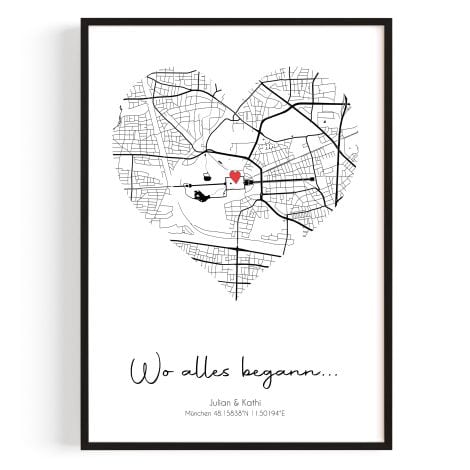 Zertify Origins Coordinates Personalized Gift Picture | Personalized Gifts for Women & Anniversary Gift for Her | Partner Gifts & Wedding Gifts