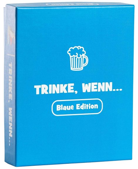 Trink’s doch einfach, lustiges Geschenk für Männer und Frauen – Spiel für Erwachsene, perfekt als Wichtel- oder Geburtstagsgeschenk, Trinkspiel für Silvester.