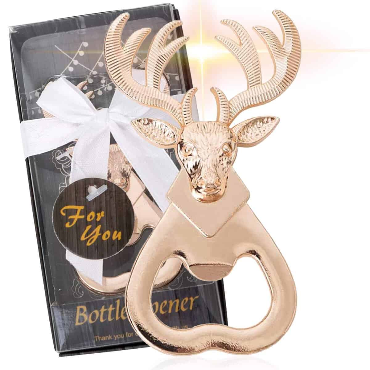 Flaschenöffner, Vatertagsgeschenke für Papa, Hirsch Bieröffner, Geschenk für Vater, Mann, Männer, Papi,Jäger Geburtstag, Bottle Opener