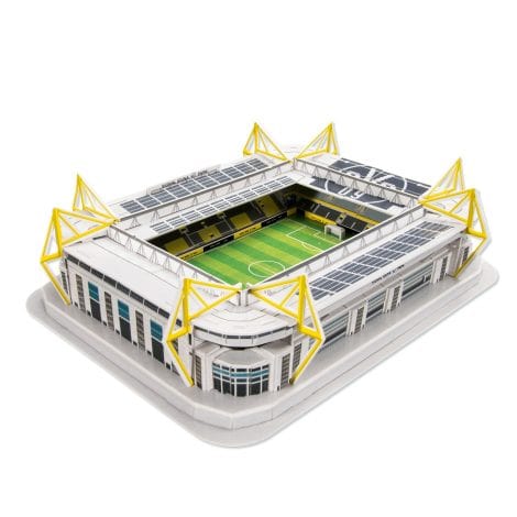 Borussia Dortmund BVB-3D-Stadionpuzzle, 74 Teile: 3D Puzzle des BVB Stadions, 74 Teile.