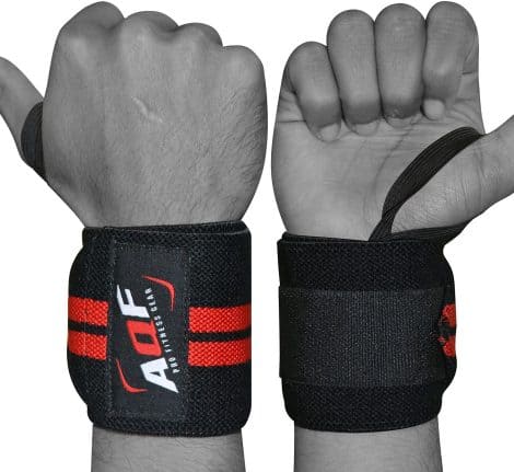 AQF Handgelenk Bandagen für Fitness, Gymnastik und Krafttraining, Bodybuilding Handgelenkstütze, Wrist Wrap für Powerlifting, Paarweise verkauft, universale Größe.