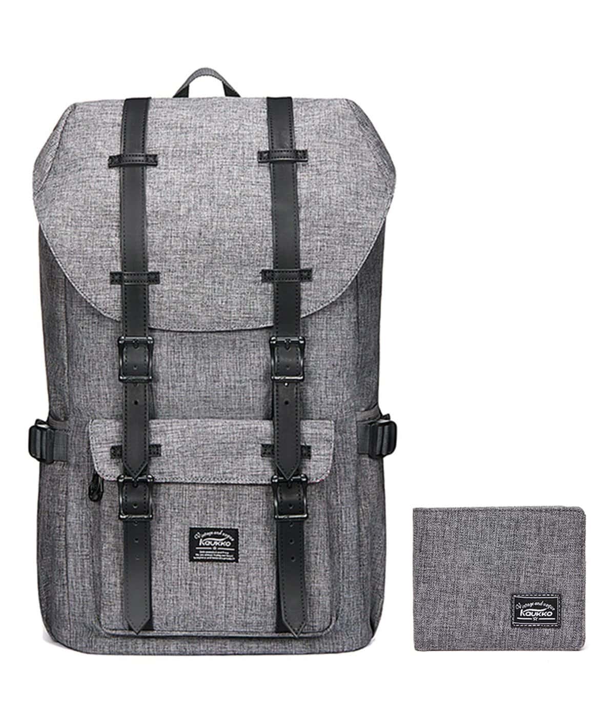 Reise-Laptop-Rucksack, strapazierfähiger Outdoor-Rucksack mit verdickter Computer-Innentasche, wasserabweisender Schulrucksack Geschenke für Männer und Frauen, passend für 39,6 cm (15,6 Zoll) Notebook