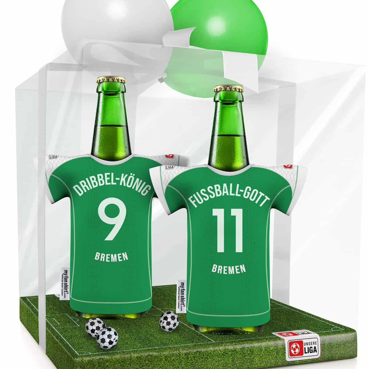 my fan shirt Männer-Geschenk für Werder-Fans PERSONALISIERBAR | Fanartikel Geburtstags-Geschenk Mann Freund Opa Bruder Offizieller Trikotkühler by MYFANSHIRT.com