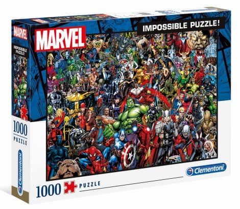 Clementoni 39411 Marvel Universe  1000 Teile, Unlösbares Puzzle für die ganze Familie, farbenfrohes Legespiel. Gut als Geschenk. Geeignet für Erwachsene ab 14 Jahren.